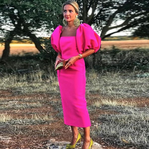 party dresses pink evening women square collar satin long prom gowns tealength zipper simple elegant formal dress 230505, White;black
party dresses pink evening women square collar satin long prom gowns tealength zipper simple elegant formal dress 230505, White;black