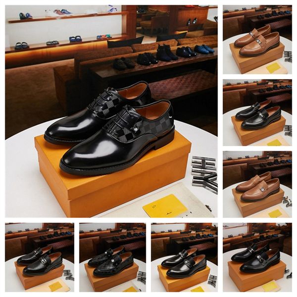 luxury brand 2022 men's business designer dress casual shoes for men soft patent leather fashion mens comfortable oxford shoes 38-45, Black
luxury brand 2022 men's business designer dress casual shoes for men soft patent leather fashion mens comfortable oxford shoes 38-45, Black