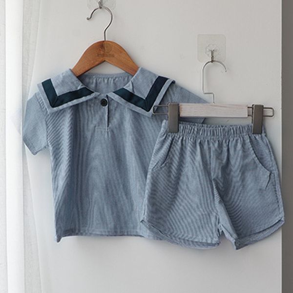clothing sets summer newborn baby girls boys clothing set korean style navy collar short sleeve t-shirtshorts set kids clothing suit 230505, White
clothing sets summer newborn baby girls boys clothing set korean style navy collar short sleeve t-shirtshorts set kids clothing suit 230505, White