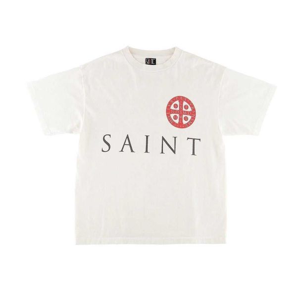designer fashion t shirt saint michael letter cross circle figure print high street couple vintage short sleeve t-shirt, White;black
designer fashion t shirt saint michael letter cross circle figure print high street couple vintage short sleeve t-shirt, White;black