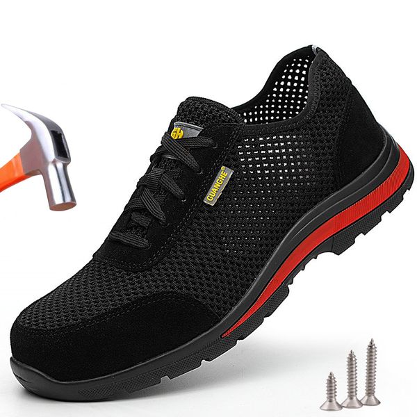 safety shoes summer men's safety shoes breathable work sneakers anti-puncture indestructible work safety boots men steel toe shoes 2305, Black;brown
safety shoes summer men's safety shoes breathable work sneakers anti-puncture indestructible work safety boots men steel toe shoes 2305, Black;brown