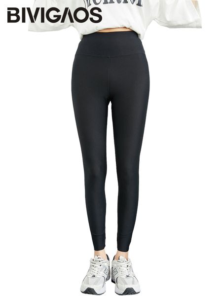 women's leggings bivigaos new summer thin ice silk grid texture high waist leggings women's slim tight-fit elastic casual sports r, Black
women's leggings bivigaos new summer thin ice silk grid texture high waist leggings women's slim tight-fit elastic casual sports r, Black