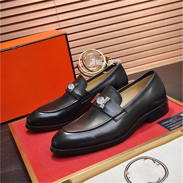 black slip-on men's leather shoes round toe casual shoes men's business work leather shoes for men h
black slip-on men's leather shoes round toe casual shoes men's business work leather shoes for men h