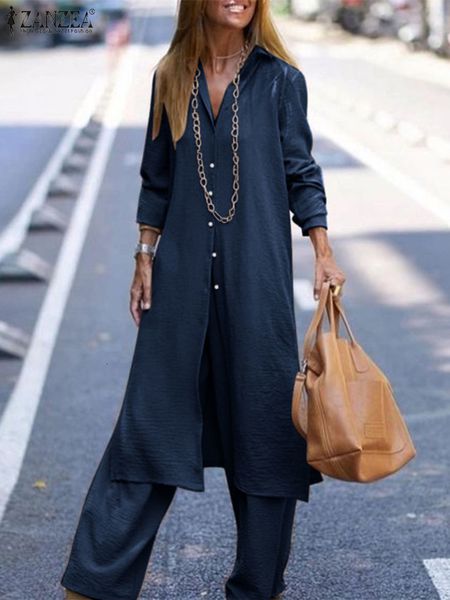 womens two piece pants zanzea casual loose femme outfits women holiday autumn long sleeve shirts sets fashion and 2 pcs pant 230505, White
womens two piece pants zanzea casual loose femme outfits women holiday autumn long sleeve shirts sets fashion and 2 pcs pant 230505, White