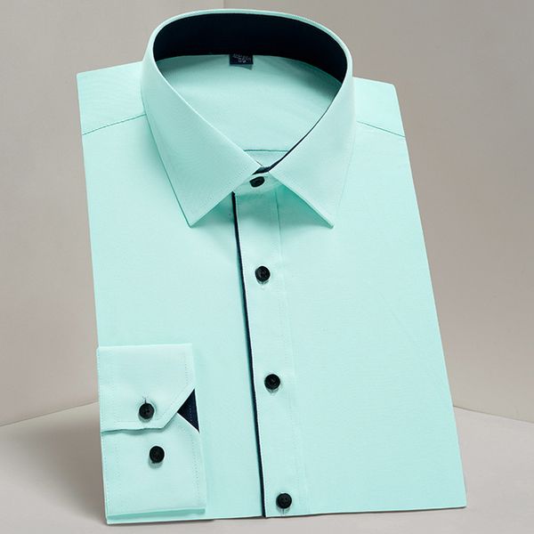 men's casual shirts men's classic long sleeve solid basic dress shirts comfortable soft formal business social standard-fit easy-c, White;black
men's casual shirts men's classic long sleeve solid basic dress shirts comfortable soft formal business social standard-fit easy-c, White;black
