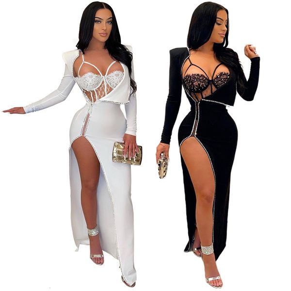 two piece dress zoctuo womens suit mesh bodysuits suits with skirt spring elegant solid v neck lady sets outfit official 230505, White
two piece dress zoctuo womens suit mesh bodysuits suits with skirt spring elegant solid v neck lady sets outfit official 230505, White
