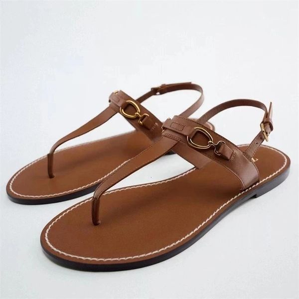 sandals 2023 zaza summer leather flats for women brown flip flops casual slippers female flat shoes plus size beach sandal 230504, Black
sandals 2023 zaza summer leather flats for women brown flip flops casual slippers female flat shoes plus size beach sandal 230504, Black