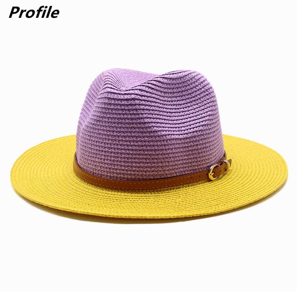 wide brim hats bucket straw hat twocolor gradient sun outdoor straw seaside screen beach various 230504, Blue;gray
wide brim hats bucket straw hat twocolor gradient sun outdoor straw seaside screen beach various 230504, Blue;gray