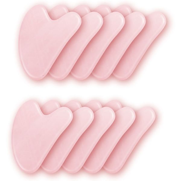 face massager 5 10pcs rose quartz jade stone heart shaped gua sha scraper massage handmade guasha board anti wrinkle skin care gouache 23050
face massager 5 10pcs rose quartz jade stone heart shaped gua sha scraper massage handmade guasha board anti wrinkle skin care gouache 23050