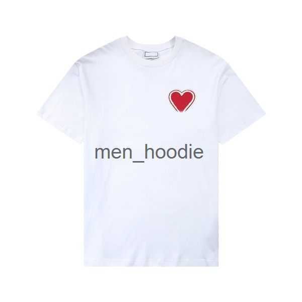 paris fashion mens designer t shirt amis embroidered red heart solid color big love round neck heart short sleeve t-shirt for men and women, White;black
paris fashion mens designer t shirt amis embroidered red heart solid color big love round neck heart short sleeve t-shirt for men and women, White;black