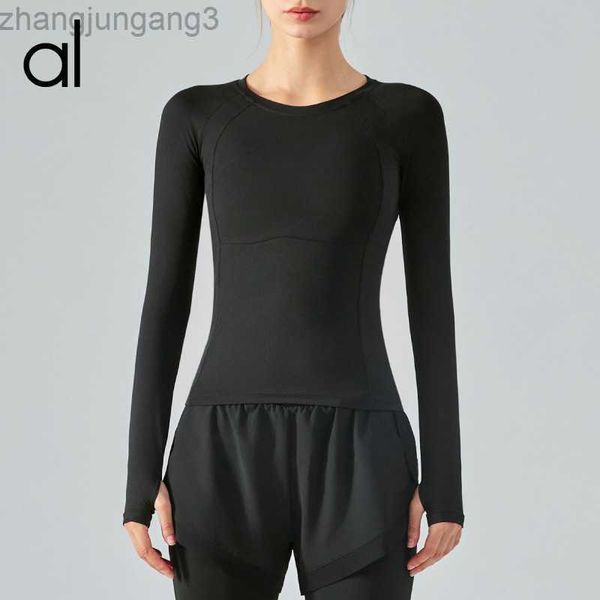 desginer alo yoga t shirt al suit women's long-sleeved round neck solid color slim fit running breathable fitness t-shirt net red new s, White
desginer alo yoga t shirt al suit women's long-sleeved round neck solid color slim fit running breathable fitness t-shirt net red new s, White