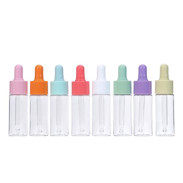 100pcs/lot 20ml clear pet serum dropper bottle essential oil bottle with colorful dropper lid
100pcs/lot 20ml clear pet serum dropper bottle essential oil bottle with colorful dropper lid
