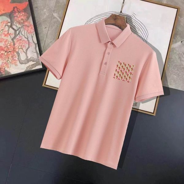 m--4xl burberies burbreries summer men's t-shirt fashion designer polo shirt lapel short sleeve large for men wte1 size, White;black
m--4xl burberies burbreries summer men's t-shirt fashion designer polo shirt lapel short sleeve large for men wte1 size, White;black