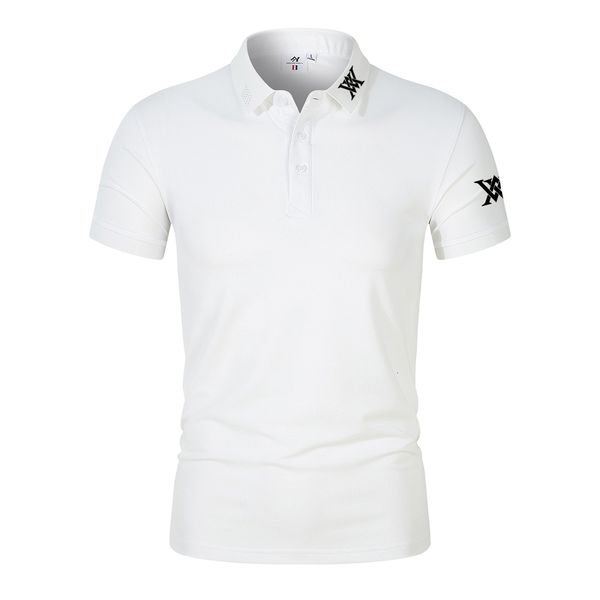 men's polos summer style golf men's quick drying breathable tshirt comfortable clothing short sleeve sports jersey polo shirt 2305, White;black
men's polos summer style golf men's quick drying breathable tshirt comfortable clothing short sleeve sports jersey polo shirt 2305, White;black