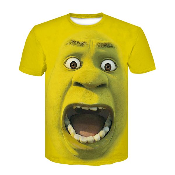 men's t-shirts summer men's t shirt shrek 3d print funny t-shirts streetwear fashion hip hop round neck short-sleeved oversized t, White;black
men's t-shirts summer men's t shirt shrek 3d print funny t-shirts streetwear fashion hip hop round neck short-sleeved oversized t, White;black