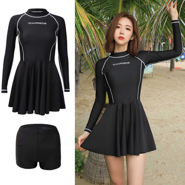 wetsuits drysuits women's long sleeve rash guard uv sun protection two piece swimsuit surfing bathing suit skirt swimdress body suit j2
wetsuits drysuits women's long sleeve rash guard uv sun protection two piece swimsuit surfing bathing suit skirt swimdress body suit j2