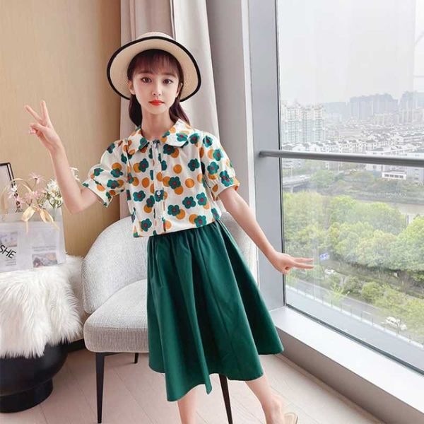 clothing sets children clothing sets summer girls short sleeve suit floral shirt+skirt 2pcs fashion kids clothes outfits baby girl costume a, White
clothing sets children clothing sets summer girls short sleeve suit floral shirt+skirt 2pcs fashion kids clothes outfits baby girl costume a, White