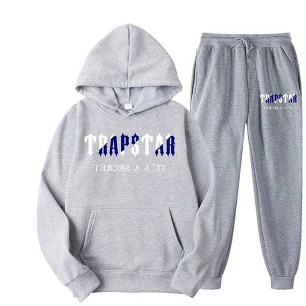 men's tracksuits tracksuit menwomen trapstar printed sportswear 15 colors warm loose hoodie sweatshirt jogger pants two pieces set 2305, Gray
men's tracksuits tracksuit menwomen trapstar printed sportswear 15 colors warm loose hoodie sweatshirt jogger pants two pieces set 2305, Gray