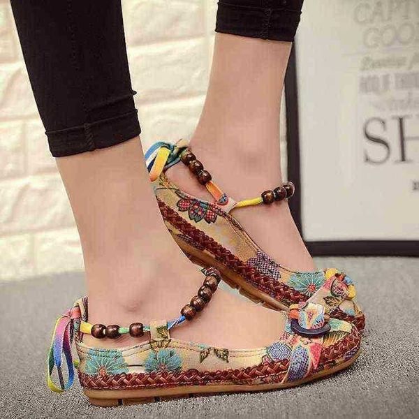 summer sandals women high heels luxury beaded platform cloth shoes national style retro embroidery straps flat dance 220307, Black
summer sandals women high heels luxury beaded platform cloth shoes national style retro embroidery straps flat dance 220307, Black