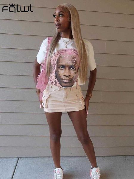 women's t-shirt fqlwl 2023 fashion soild t shirts tee print graphics short sleeve o neck crop women streetwear loose white tees women
women's t-shirt fqlwl 2023 fashion soild t shirts tee print graphics short sleeve o neck crop women streetwear loose white tees women