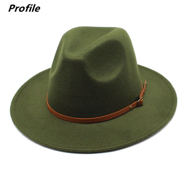 wide brim hats bucket navy green fedora hat autumn and winter big brimmed men women felt panama jazz 230504, Blue;gray
wide brim hats bucket navy green fedora hat autumn and winter big brimmed men women felt panama jazz 230504, Blue;gray