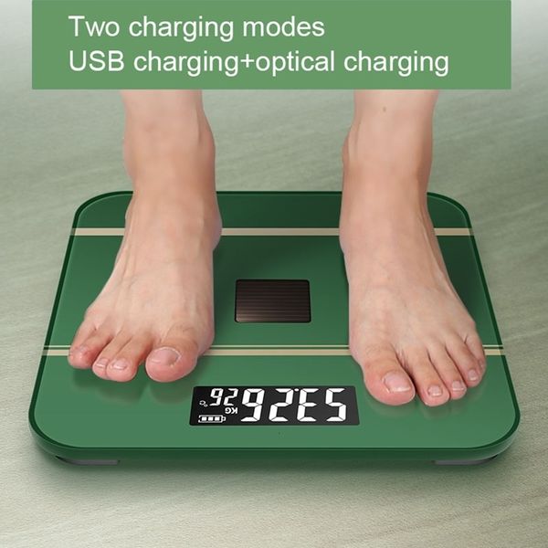 body weight scales digital scale usb optical charging bluetooth smart wireless bmi fat analyzer bathroom girls dormitory portable 230504
body weight scales digital scale usb optical charging bluetooth smart wireless bmi fat analyzer bathroom girls dormitory portable 230504