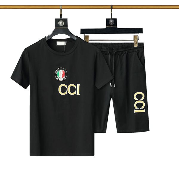 fashion mens summer tracksuits designer sport suits two pices set casual classic letter pattern print men's short sleeve shorts men bo, Gray
fashion mens summer tracksuits designer sport suits two pices set casual classic letter pattern print men's short sleeve shorts men bo, Gray