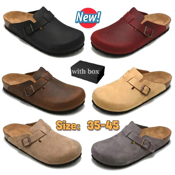 new germany arizona designer slippers mens women brown microfiber birko-flor sliders boston soft mules footbed clogs indoor pantoufle flip f, Black
new germany arizona designer slippers mens women brown microfiber birko-flor sliders boston soft mules footbed clogs indoor pantoufle flip f, Black