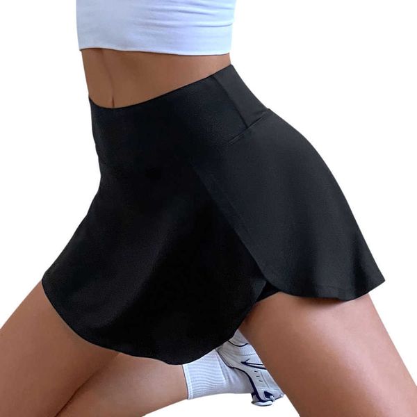 women tennis skirts high waist sports culottes gym yoga fitness lining anti light running quick drying suitable, Black
women tennis skirts high waist sports culottes gym yoga fitness lining anti light running quick drying suitable, Black
