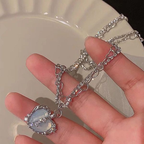pendant necklaces punk goth heart choker clavicle chain necklace for women girl vintage collares jewelry party gifts 230504, Silver
pendant necklaces punk goth heart choker clavicle chain necklace for women girl vintage collares jewelry party gifts 230504, Silver