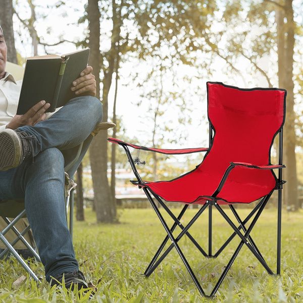 2 colors patio furniture folding camp garden chair beach fishing picnic camping
2 colors patio furniture folding camp garden chair beach fishing picnic camping