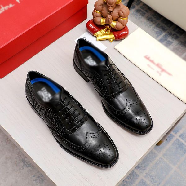 designer men's fashion shoes high taste men's preferred leather shoes soft comfortable non-slip outsole, Black
designer men's fashion shoes high taste men's preferred leather shoes soft comfortable non-slip outsole, Black