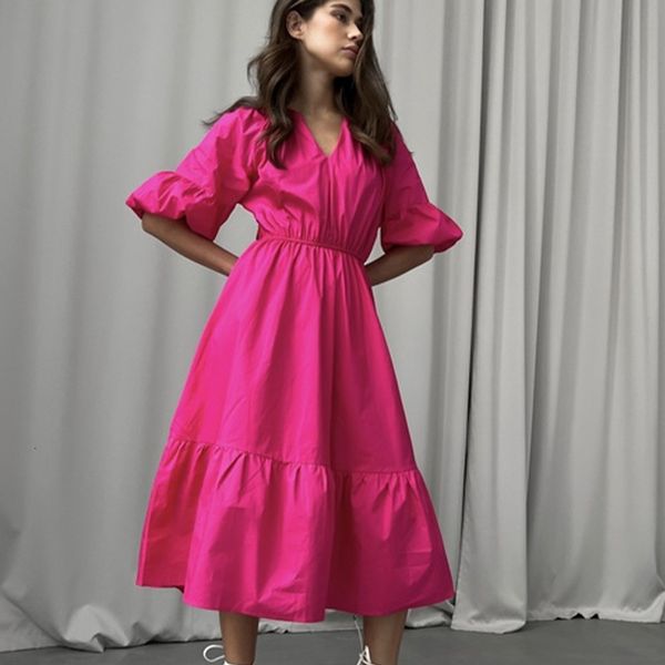 casual dresses women's v-neck fashion midi dress summer solid color puff half sleeve elastic waist vintage dress 230505, Black;gray
casual dresses women's v-neck fashion midi dress summer solid color puff half sleeve elastic waist vintage dress 230505, Black;gray