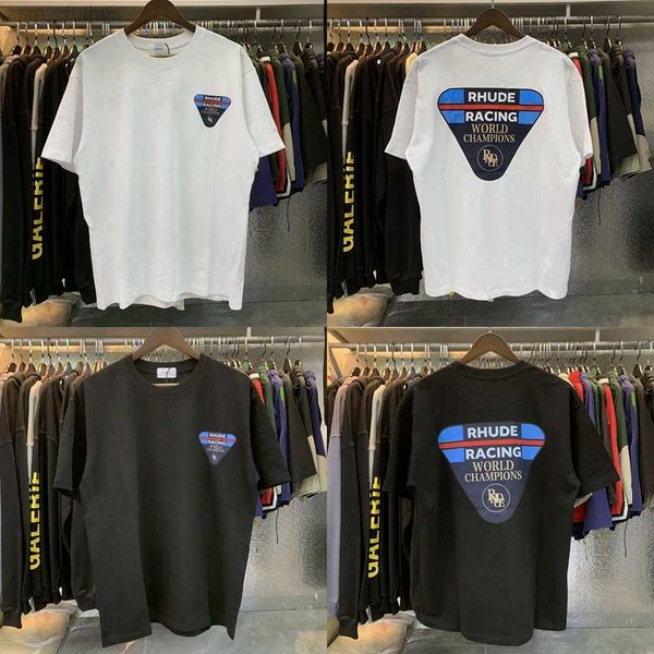 men's t-shirts 2023ss racing trophy rhude t-shirt men women apricot black white tee loose rhude short sleeve with tags, White;black 
men's t-shirts 2023ss racing trophy rhude t-shirt men women apricot black white tee loose rhude short sleeve with tags, White;black