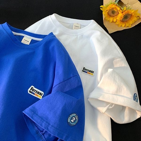 men s t shirts gmiixder 2023ss cityboy t shirt klein blue short sleeved oversize shirt hong kong style trend versatile preppy hip hop 230504, White;black
men s t shirts gmiixder 2023ss cityboy t shirt klein blue short sleeved oversize shirt hong kong style trend versatile preppy hip hop 230504, White;black