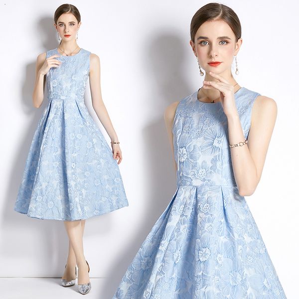 casual dresses new summer fall light blue jacquard o-neck sleeveless women sweet temperament tunic slim midi beach holiday ball gown vest dr, Black;gray
casual dresses new summer fall light blue jacquard o-neck sleeveless women sweet temperament tunic slim midi beach holiday ball gown vest dr, Black;gray