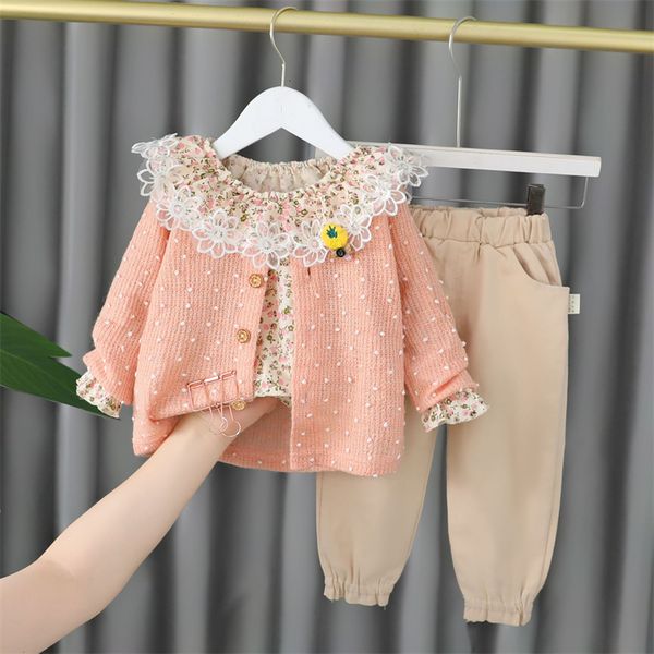 clothing sets baby girls outfits spring autumn children clothing sets 3 pieces toddler infant coats lace shirt pants kids casual clothes 230, White
clothing sets baby girls outfits spring autumn children clothing sets 3 pieces toddler infant coats lace shirt pants kids casual clothes 230, White