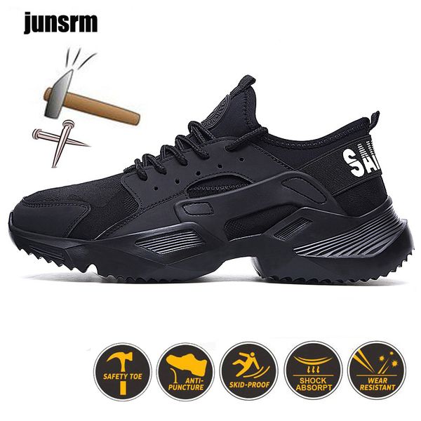 safety shoes 35-48 summer safety shoes breathable lightweight steel toe shoes anti-puncture shoes work shoes men's women's sports, Black;brown
safety shoes 35-48 summer safety shoes breathable lightweight steel toe shoes anti-puncture shoes work shoes men's women's sports, Black;brown