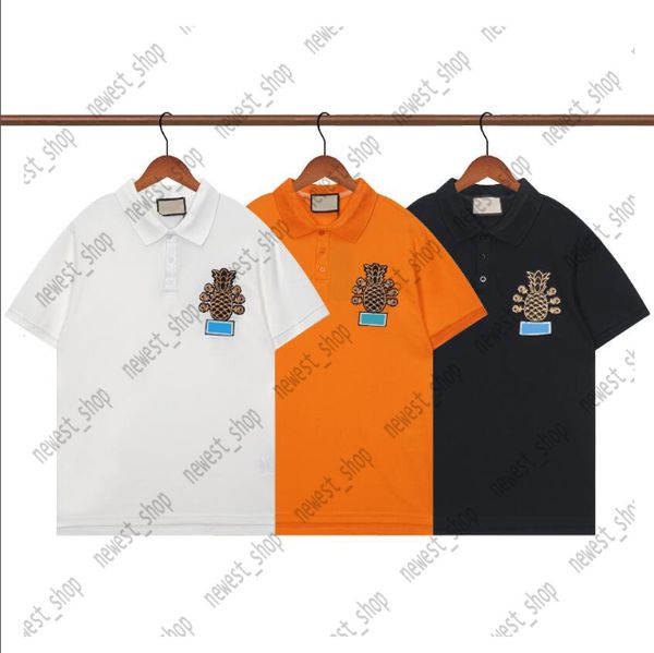 summer mens plus tees polos men designer t shirt 2023 embroidered letter print polo shirts casual fruit t-shirts street lapel tshirts, Black;brown
summer mens plus tees polos men designer t shirt 2023 embroidered letter print polo shirts casual fruit t-shirts street lapel tshirts, Black;brown