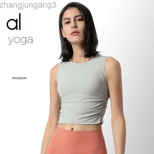 desginer alo yoga t shirt suit sports blouse women's breathable thin fitness fast drying sportswear sleeveless vest, White
desginer alo yoga t shirt suit sports blouse women's breathable thin fitness fast drying sportswear sleeveless vest, White