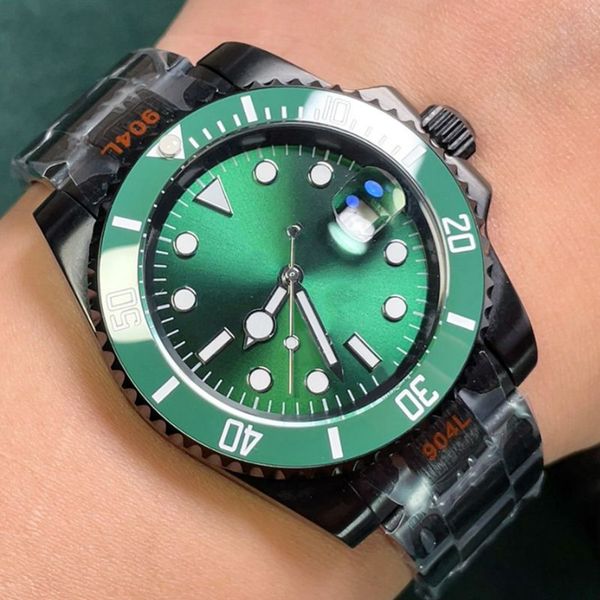 fashion mens watches 40mm green classic dial stainless steel strap automatic movement mechanical watch casual business wristwatches orologi, Slivery;brown
fashion mens watches 40mm green classic dial stainless steel strap automatic movement mechanical watch casual business wristwatches orologi, Slivery;brown