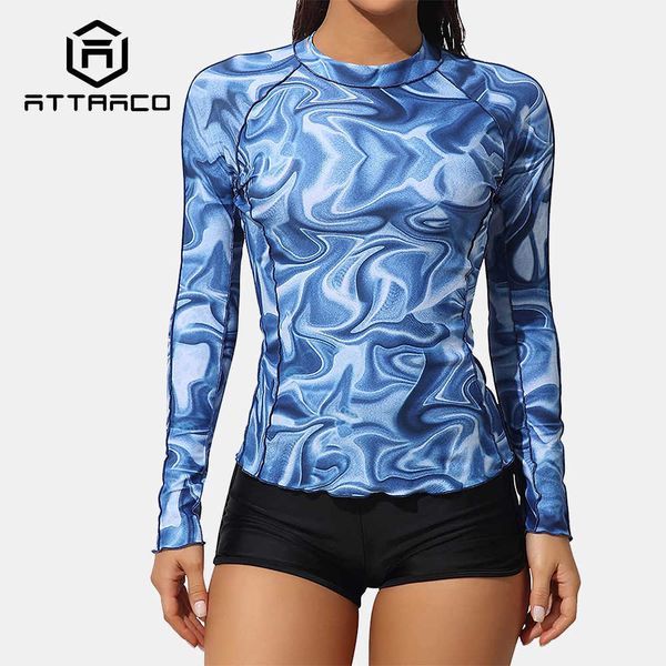 wetsuits drysuits attraco women rash guard quick dry breathable wave print surfing upf 50 crew neck long sleeves shirt j230505
wetsuits drysuits attraco women rash guard quick dry breathable wave print surfing upf 50 crew neck long sleeves shirt j230505