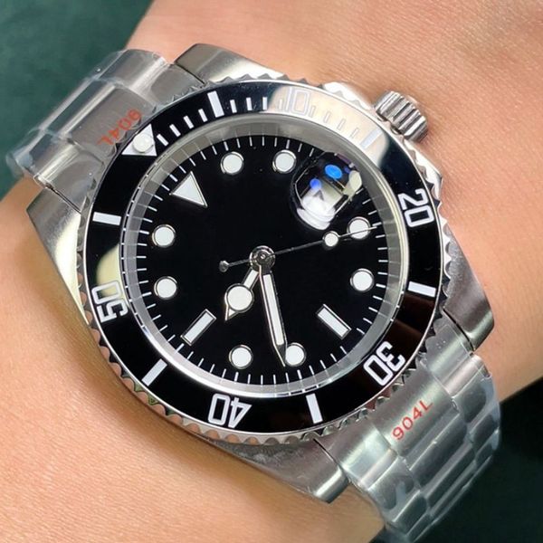 40mm ceramic bezel fashion mens watches stainless steel dotted self-winding mechanical watch luxury business wristwatches orologi di lusso, Slivery;brown
40mm ceramic bezel fashion mens watches stainless steel dotted self-winding mechanical watch luxury business wristwatches orologi di lusso, Slivery;brown