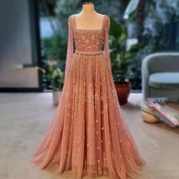 party dresses serene hill muslim pink a line square collar beaded luxury dubai evening gowns 2023 for women wedding la71803a 230505, White;black
party dresses serene hill muslim pink a line square collar beaded luxury dubai evening gowns 2023 for women wedding la71803a 230505, White;black
