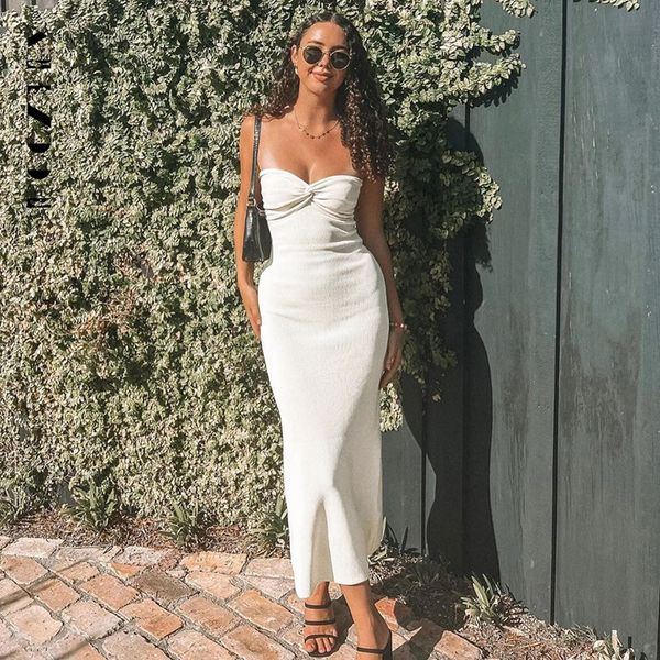 two piece dress boozrey elegant strapless maxi for women sleeveless backless bodycon club party clothing summer long vestidos 230505, White
two piece dress boozrey elegant strapless maxi for women sleeveless backless bodycon club party clothing summer long vestidos 230505, White