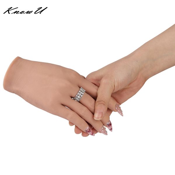 costume accessories official silicone prosthetic hand model finger insertable nail manicure training exercise display nail art, Silver
costume accessories official silicone prosthetic hand model finger insertable nail manicure training exercise display nail art, Silver