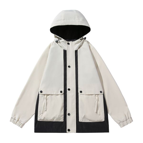 2023 on the new hooded cargo coat men's spring and autumn tide brand trend loose clothes on youth easy to match color casual jacket, Black;brown
2023 on the new hooded cargo coat men's spring and autumn tide brand trend loose clothes on youth easy to match color casual jacket, Black;brown