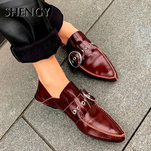 dress shoes luxury women pointed toe ring belt loafers slip-on casual officical elegance footwear ladies sandals 230504, Black
dress shoes luxury women pointed toe ring belt loafers slip-on casual officical elegance footwear ladies sandals 230504, Black