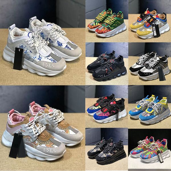 luxury designer chain reaction casual shoes platfor sneakers womens italy reflective height triple black white blue red orange women mens tr
luxury designer chain reaction casual shoes platfor sneakers womens italy reflective height triple black white blue red orange women mens tr