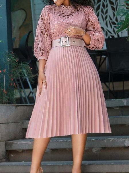 plus size dresses size elegant lace summer dres evening party midi with belt pink pleated dress vestidos robe femme 2023 230504, Black
plus size dresses size elegant lace summer dres evening party midi with belt pink pleated dress vestidos robe femme 2023 230504, Black